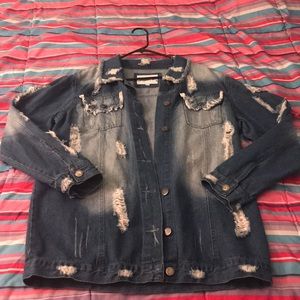 Ripped denim Jacket